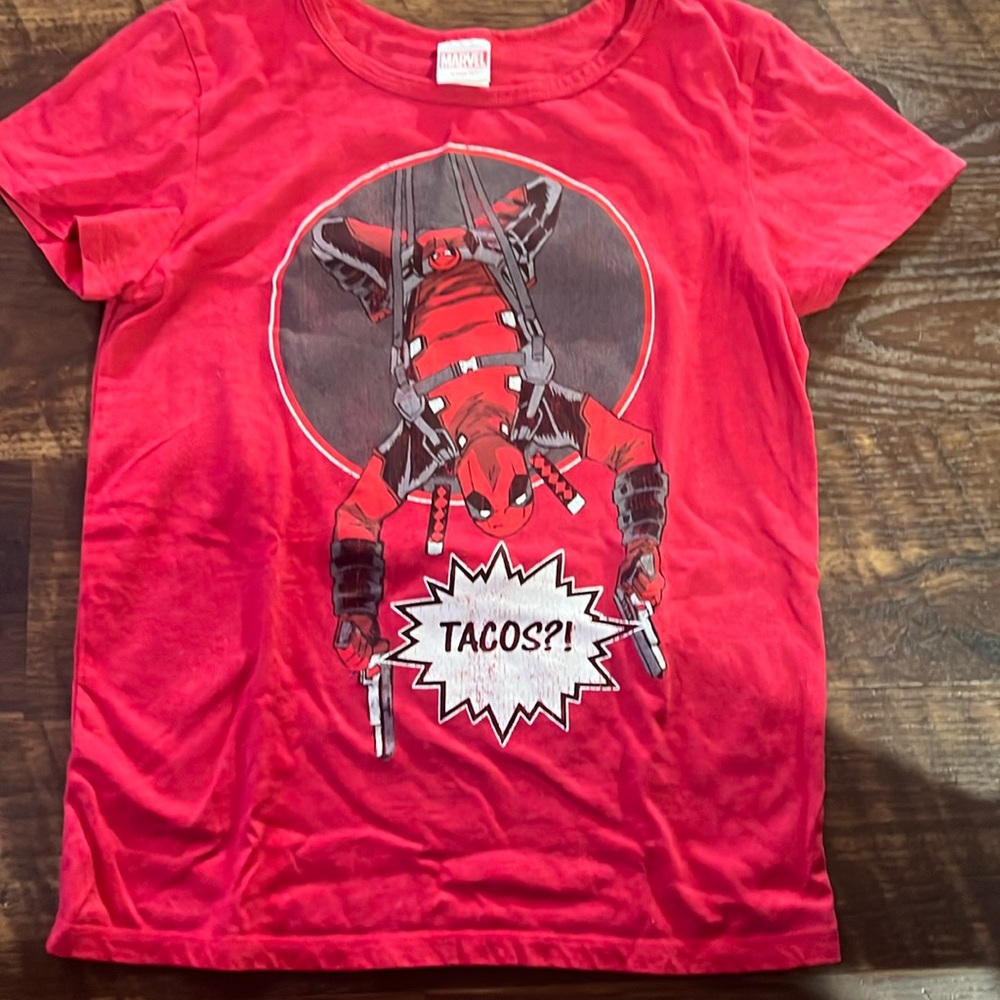 Women’s short sleeve t-shirt. Deadpool